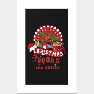 Christmas Family Squad  the Jones Posters and Art